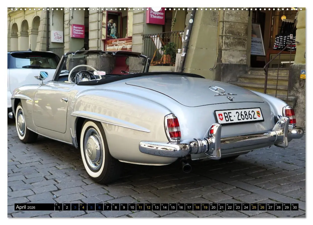 Bild: 9783457914595 | Mercedes SL Classics (Wandkalender 2026 DIN A2 quer), CALVENDO...
