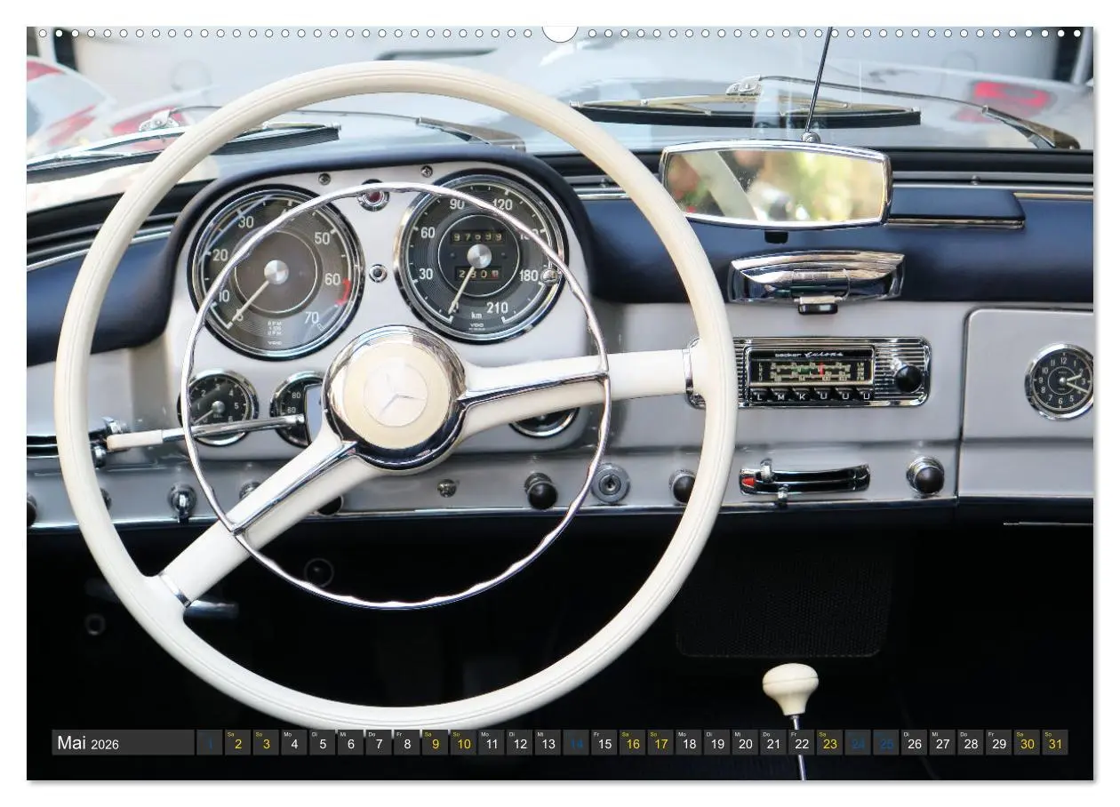 Bild: 9783457914595 | Mercedes SL Classics (Wandkalender 2026 DIN A2 quer), CALVENDO...