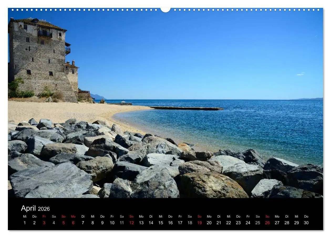 Bild: 9783516174595 | Chalkidiki: Kassandra, Sithonia, Athos (Wandkalender 2026 DIN A2...