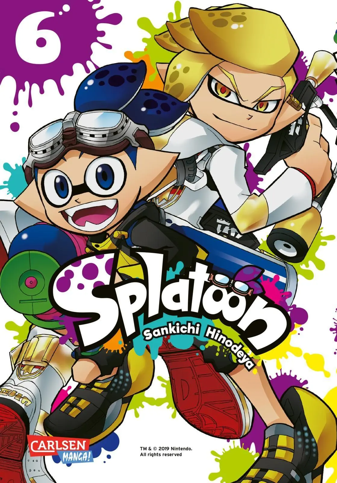 Cover: 9783551724595 | Splatoon 6 | Das Nintendo-Game als Manga! Ideal für Kinder und Gamer!