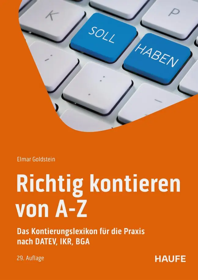 Cover: 9783648154595 | Richtig kontieren von A-Z | Elmar Goldstein | Taschenbuch | 372 S.