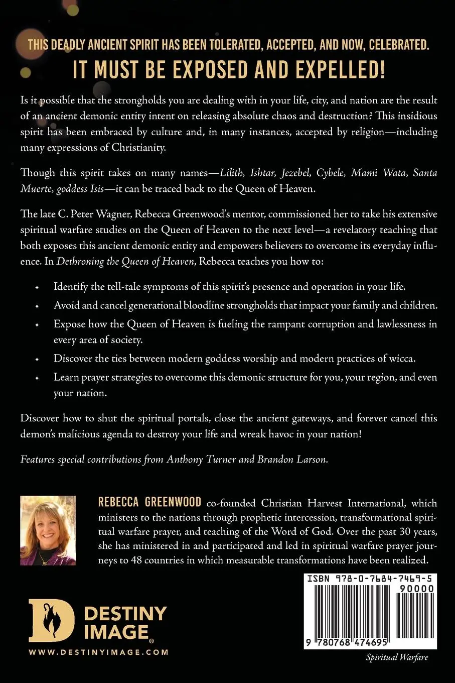 Rückseite: 9780768474695 | Dethroning the Queen of Heaven | Rebecca Greenwood (u. a.) | Buch