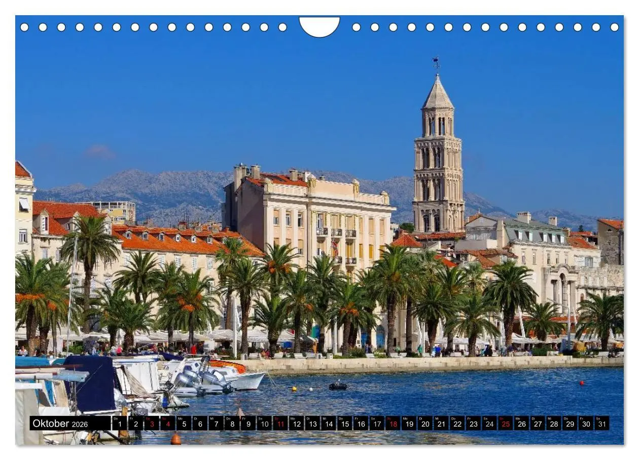 Bild: 9783516094695 | Split Metropole Dalmatiens (Wandkalender 2026 DIN A4 quer),...