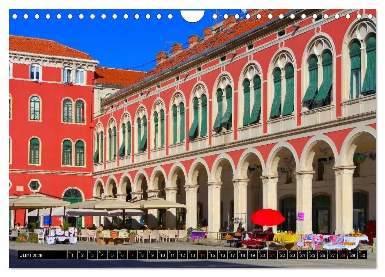 Bild: 9783516094695 | Split Metropole Dalmatiens (Wandkalender 2026 DIN A4 quer),...