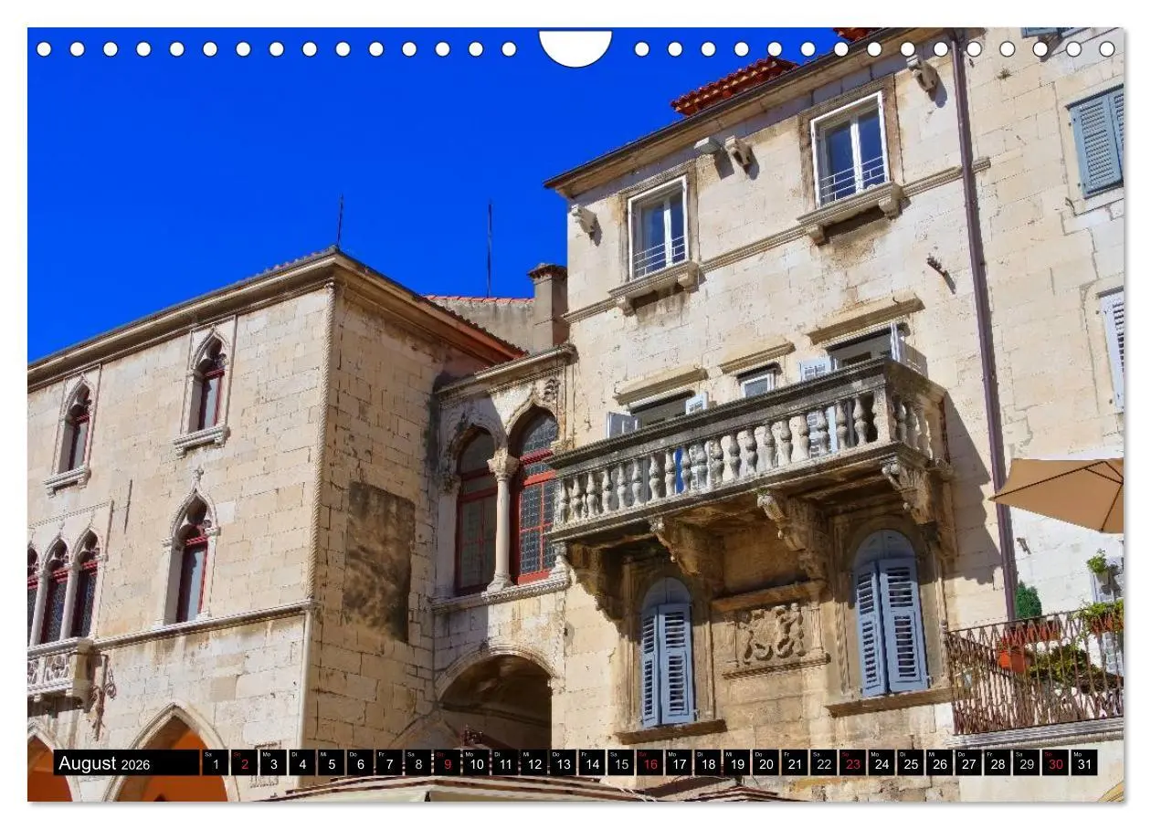 Bild: 9783516094695 | Split Metropole Dalmatiens (Wandkalender 2026 DIN A4 quer),...