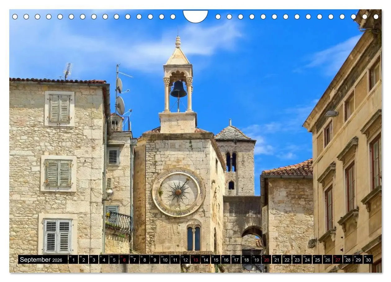 Bild: 9783516094695 | Split Metropole Dalmatiens (Wandkalender 2026 DIN A4 quer),...