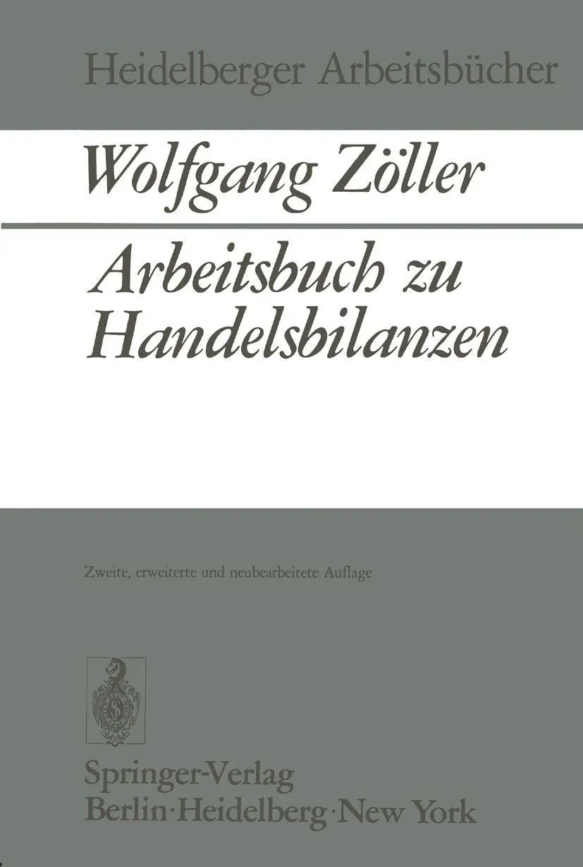Arbeitsbuch zu Handelsbilanzen (Heidelberger Arbeitsbücher, Band 2)