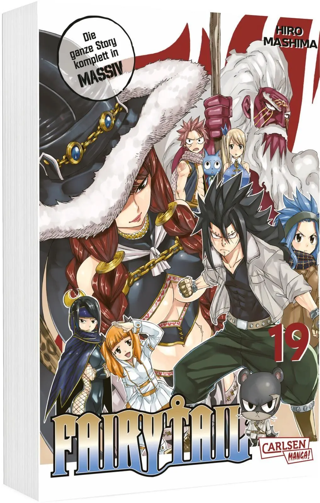 Cover: 9783551024695 | Fairy Tail Massiv 19 | Hiro Mashima | Taschenbuch | Fairy Tail Massiv