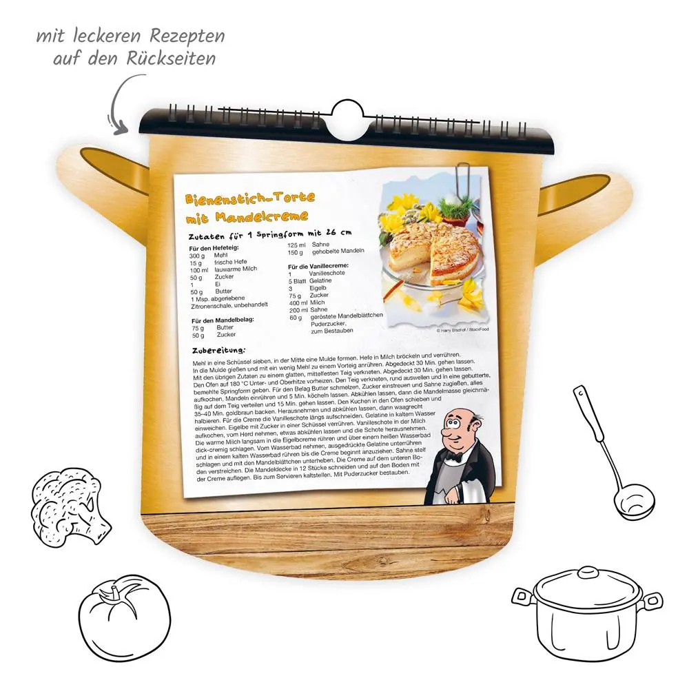 Bild: 9783988024695 | Trötsch Formkalender Der lustige Küchenkalender 2026 | KG | Kalender