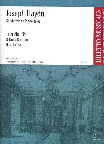 Cover: 9790012134695 | Klaviertrio 39 G-Dur Hob.XV:25 | Franz Joseph Haydn | Buch