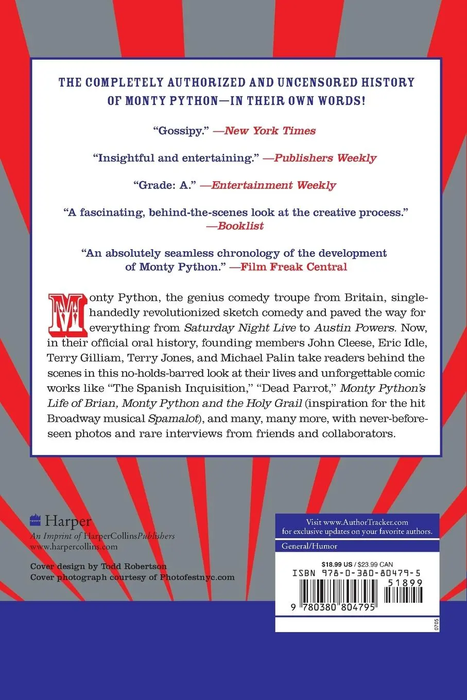 Rückseite: 9780380804795 | Monty Python Speaks! | David Morgan | Taschenbuch | Englisch | 2005