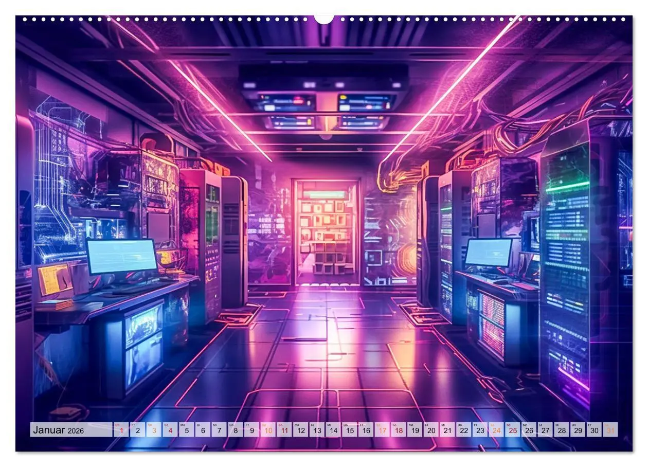 Bild: 9783457514795 | Visuelle Reise in die digitale Welt (Wandkalender 2026 DIN A2...