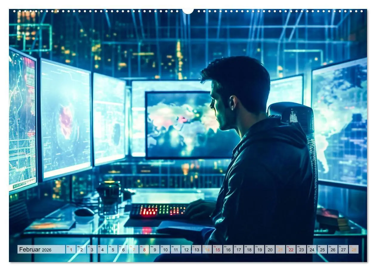 Bild: 9783457514795 | Visuelle Reise in die digitale Welt (Wandkalender 2026 DIN A2...