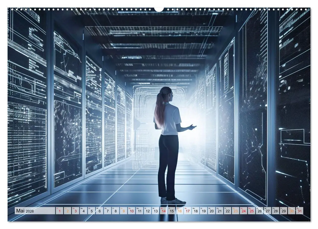 Bild: 9783457514795 | Visuelle Reise in die digitale Welt (Wandkalender 2026 DIN A2...