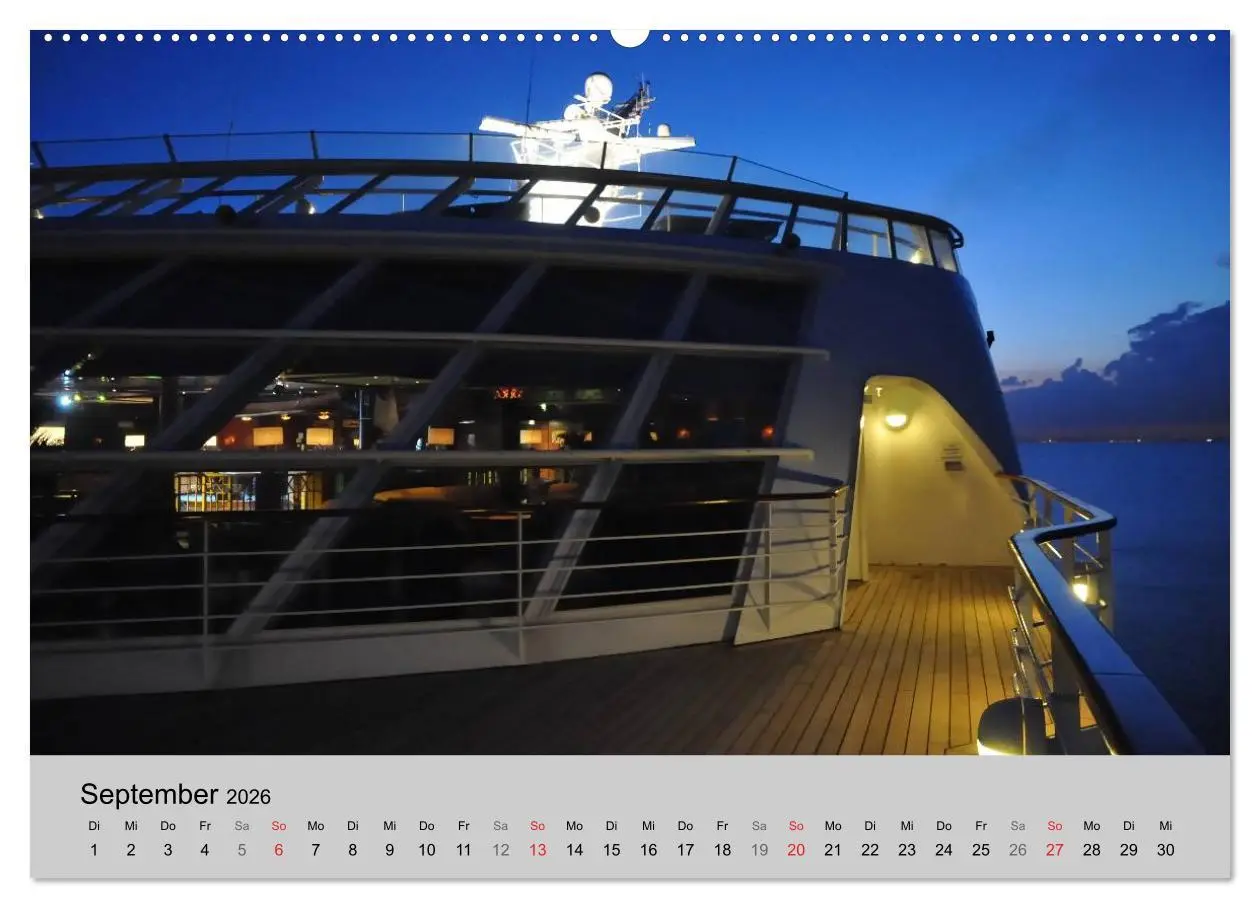 Bild: 9783457994795 | Kreuzfahrt Impressionen (Wandkalender 2026 DIN A2 quer), CALVENDO...
