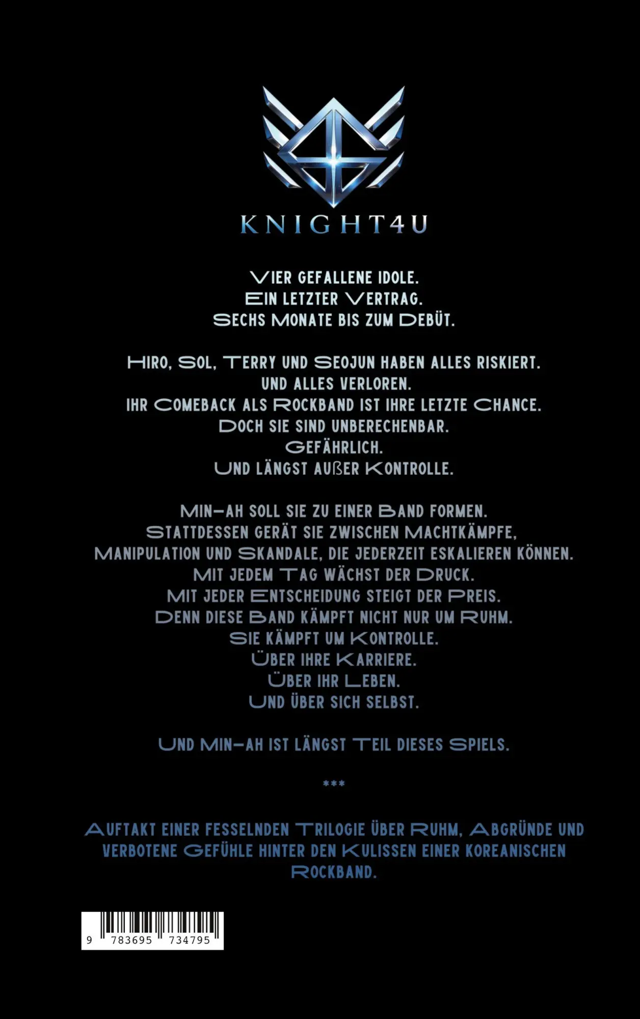 Rückseite: 9783695734795 | Knight4U - Harmony War | K-Rock-Romance Band 1 | Britta Wolters | Buch