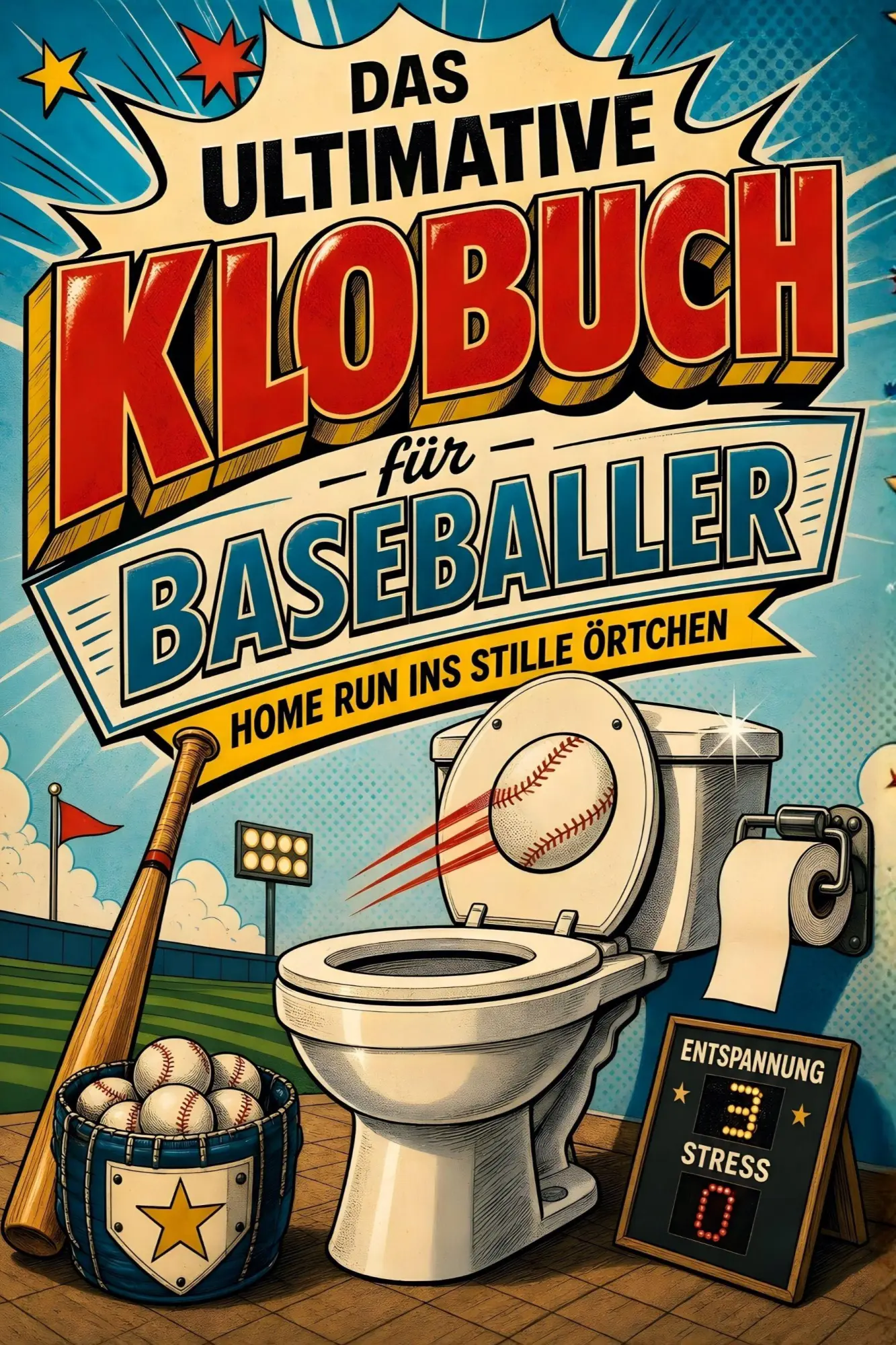 Cover: 9783696104795 | Das ultimative Klobuch für Baseballer | Home Run ins stille Örtchen