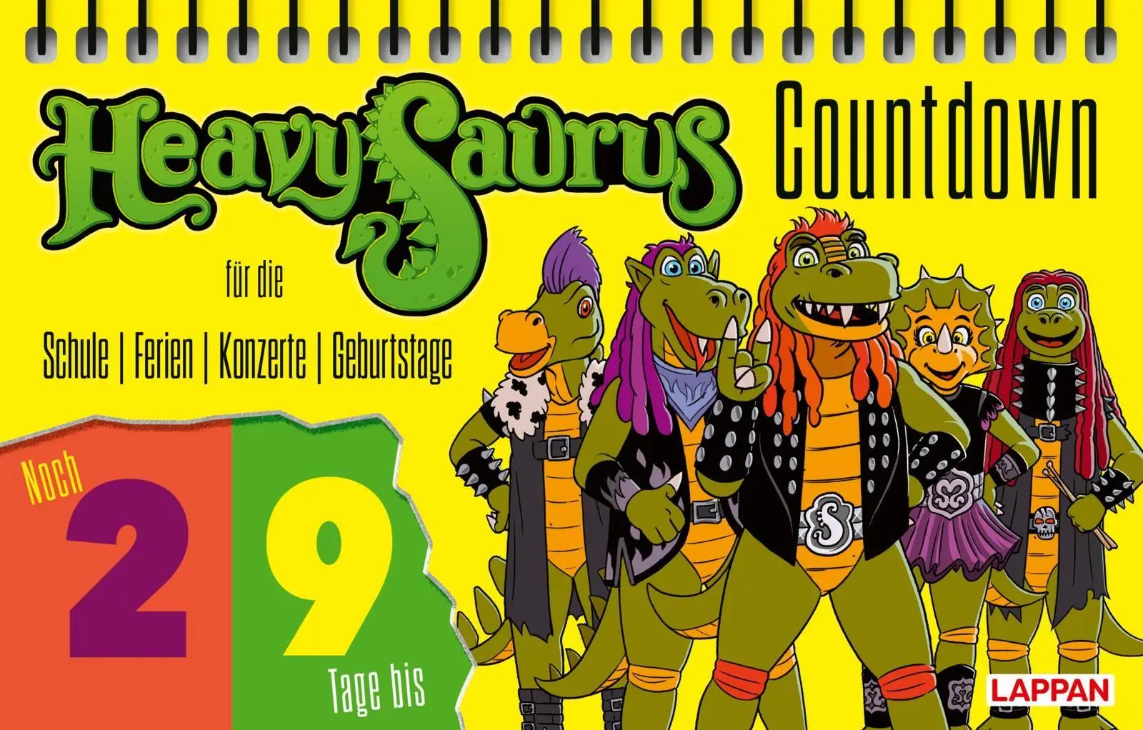 Cover: 9783830364795 | HeavySaurus Countdown | Adrian Vom Baur | Taschenbuch | HeavySaurus