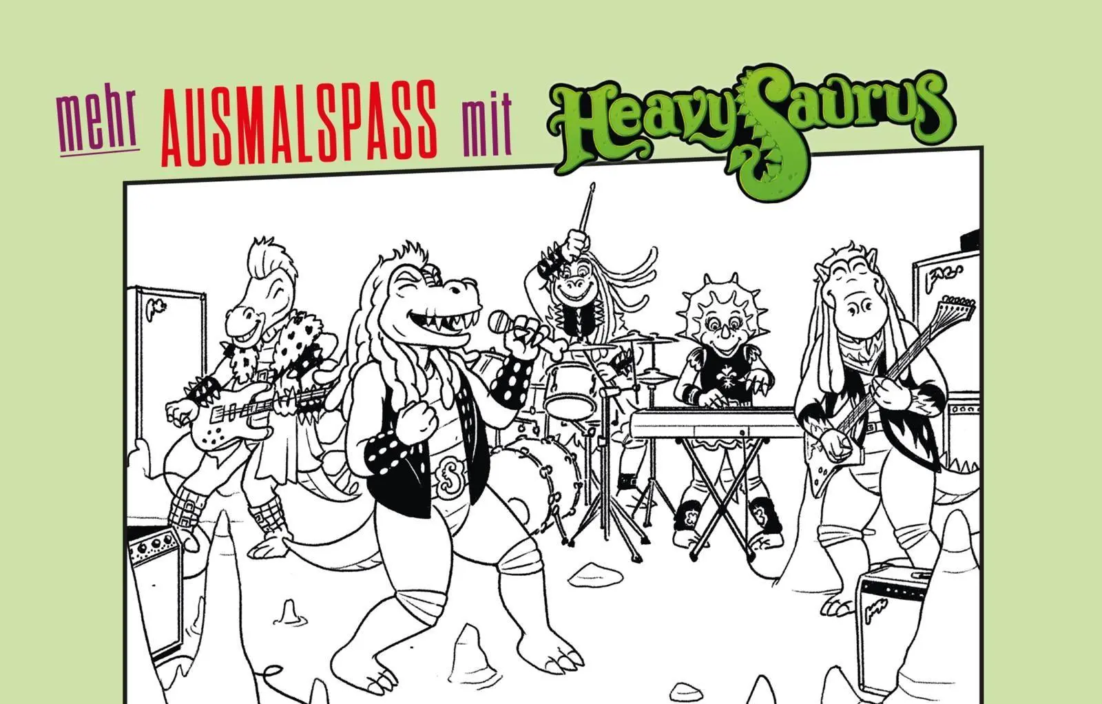 Bild: 9783830364795 | HeavySaurus Countdown | Adrian Vom Baur | Taschenbuch | HeavySaurus