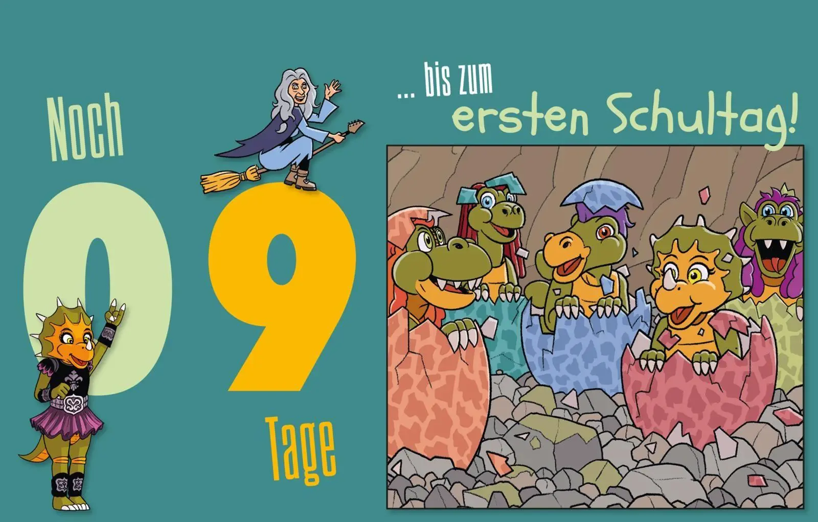 Bild: 9783830364795 | HeavySaurus Countdown | Adrian Vom Baur | Taschenbuch | HeavySaurus