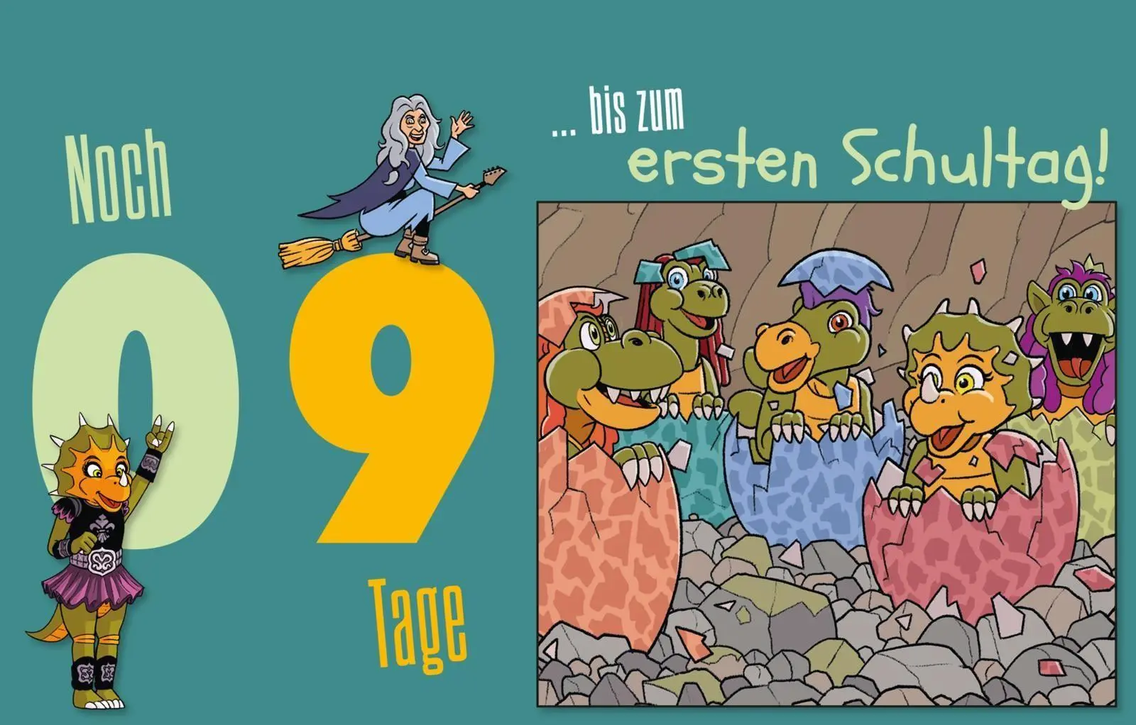 Bild: 9783830364795 | HeavySaurus Countdown | Adrian Vom Baur | Taschenbuch | HeavySaurus