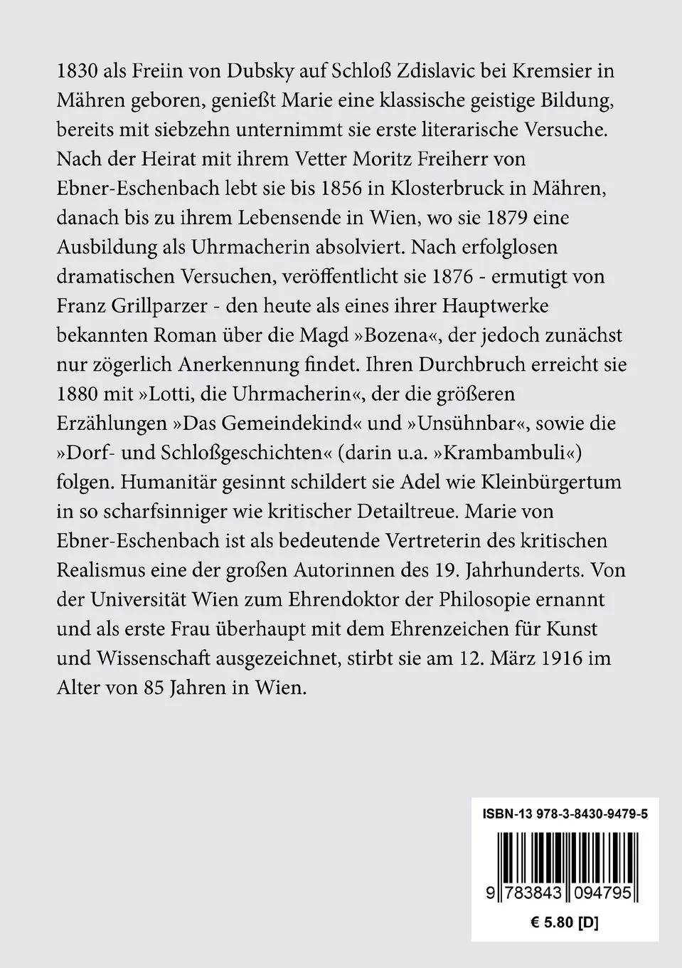 Rückseite: 9783843094795 | Nach dem Tode / Die Poesie des Unbewussten | Zwei Erzählungen | Buch