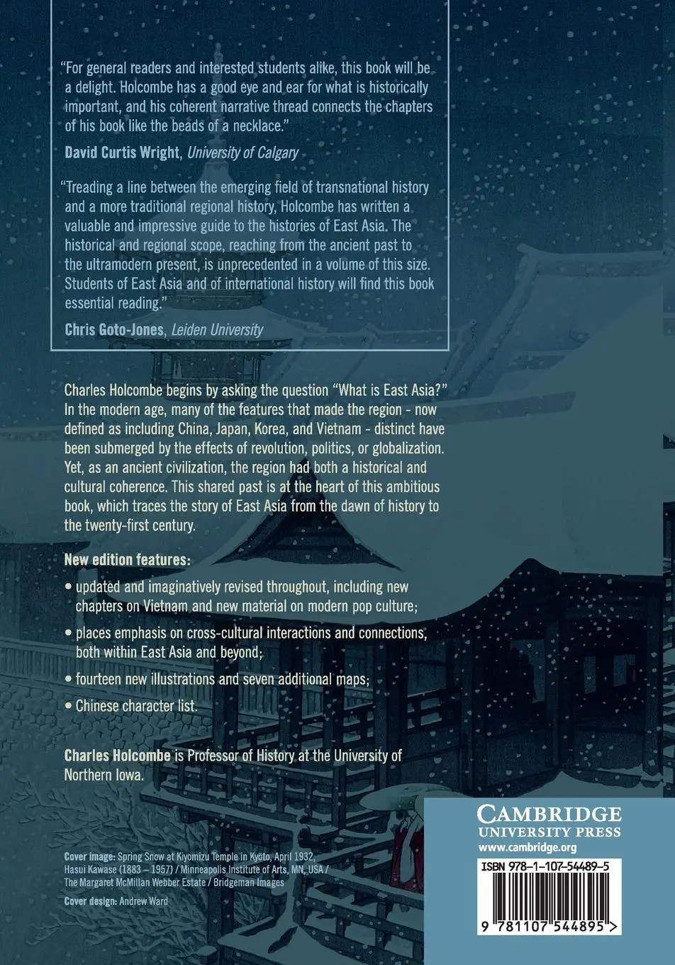 Rückseite: 9781107544895 | A History of East Asia | Charles Holcombe | Taschenbuch | Englisch