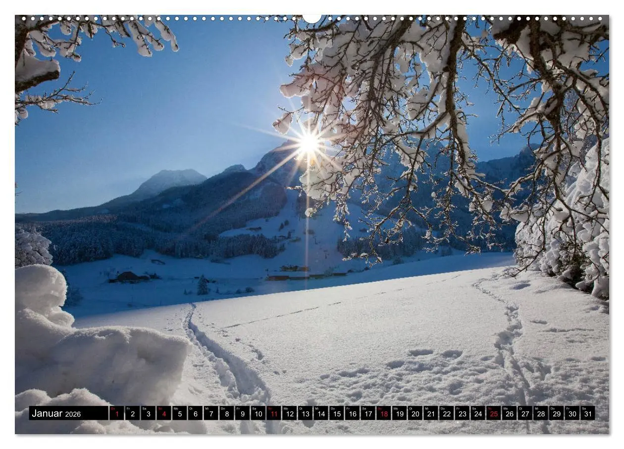 Bild: 9783457744895 | Abtenau im Lammertal (Wandkalender 2026 DIN A2 quer), CALVENDO...