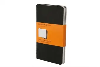 Cover: 9788883704895 | Moleskine Cahier A6, liniert, schwarz, 3er-Set | Moleskine | Broschüre