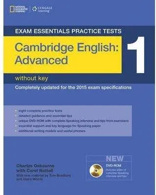 Cover: 9781285744995 | Exam Essentials Practice Tests: Cambridge English Advanced 1 with...