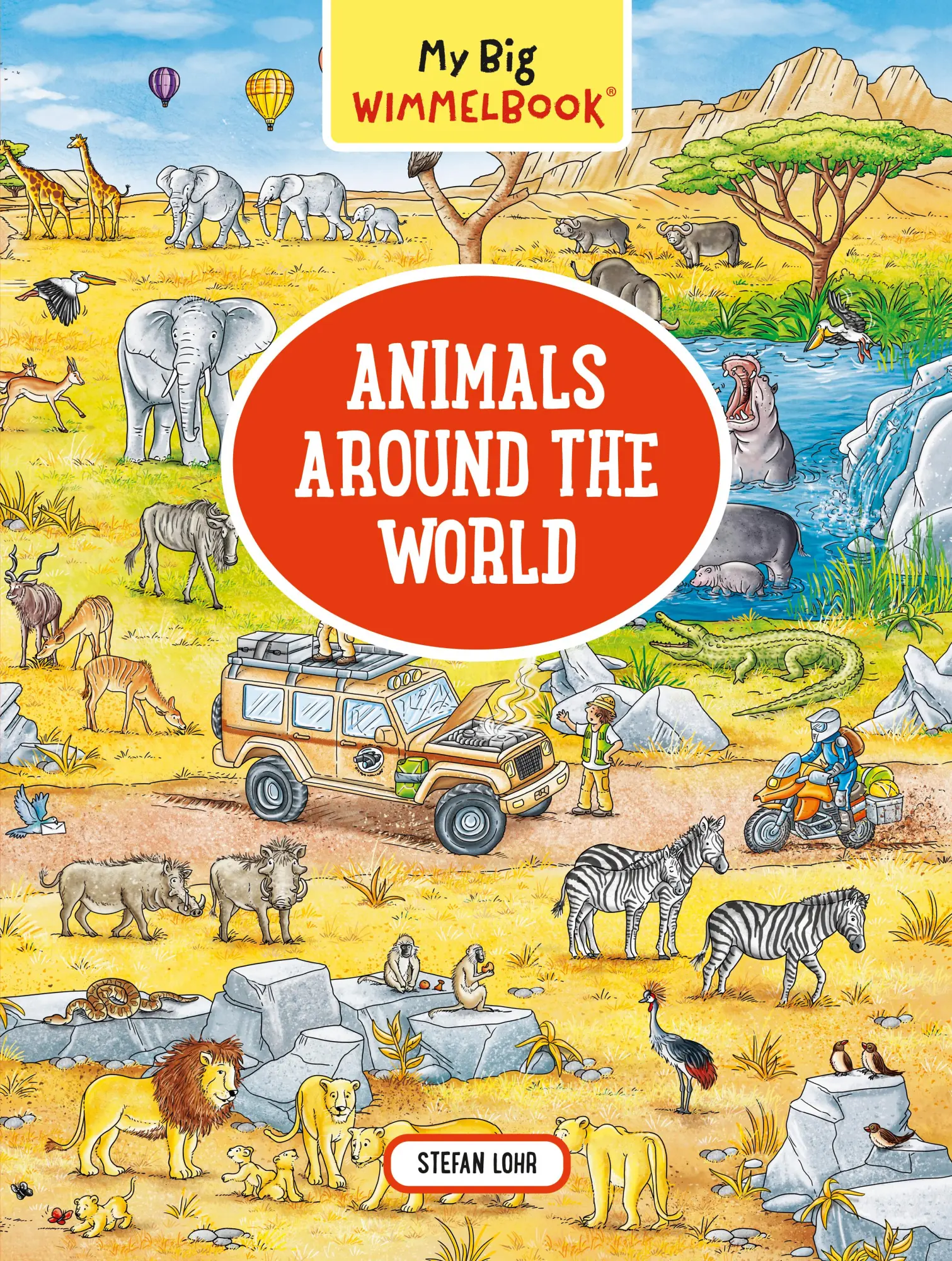 Cover: 9781615194995 | My Big Wimmelbook® - Animals Around the World | Stefan Lohr | Buch