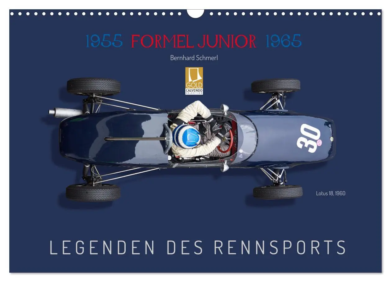 Cover: 9783457594995 | Legenden des Rennsports - Formel Junior 1955-1965 (Wandkalender...