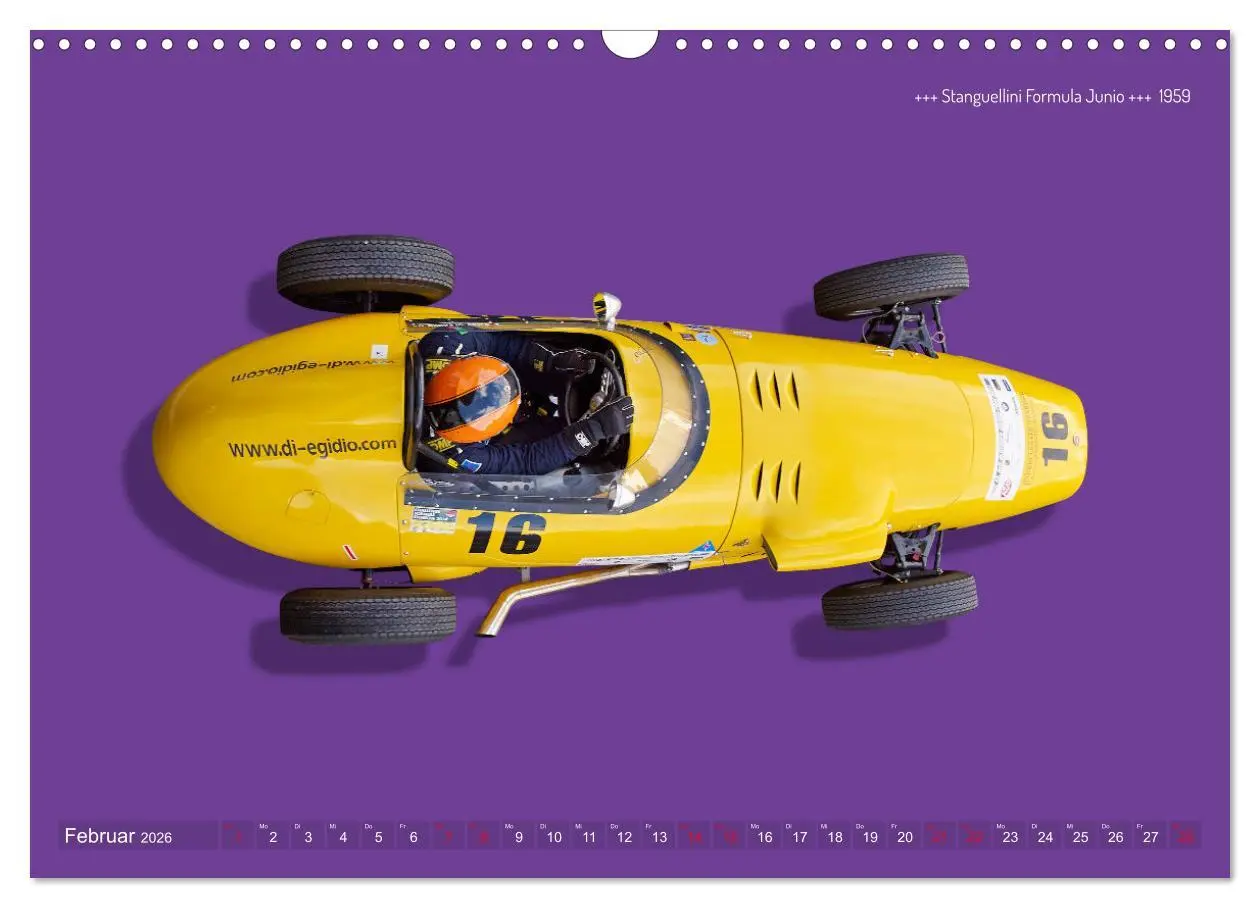 Bild: 9783457594995 | Legenden des Rennsports - Formel Junior 1955-1965 (Wandkalender...