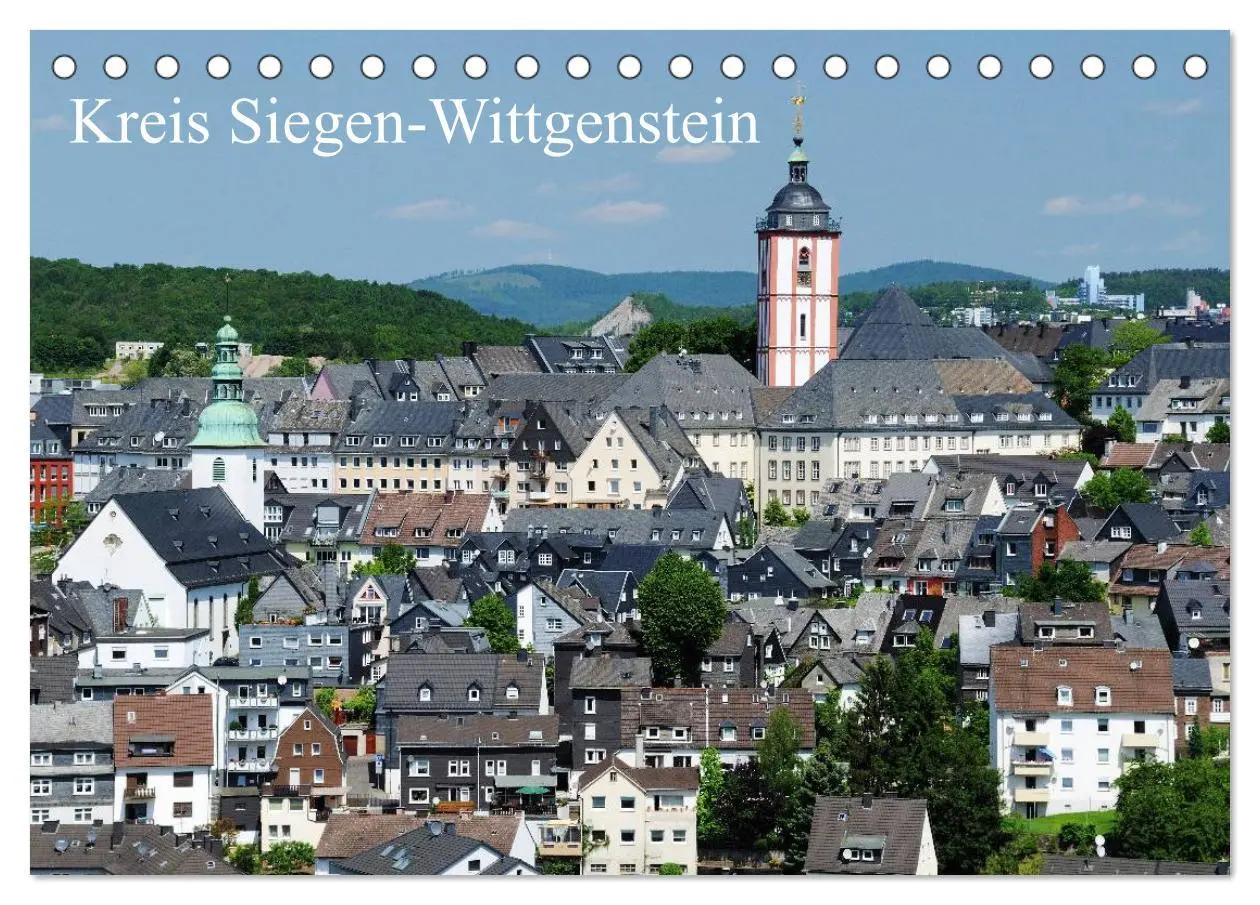 Cover: 9783516064995 | Kreis Siegen-Wittgenstein (Tischkalender 2026 DIN A5 quer),...