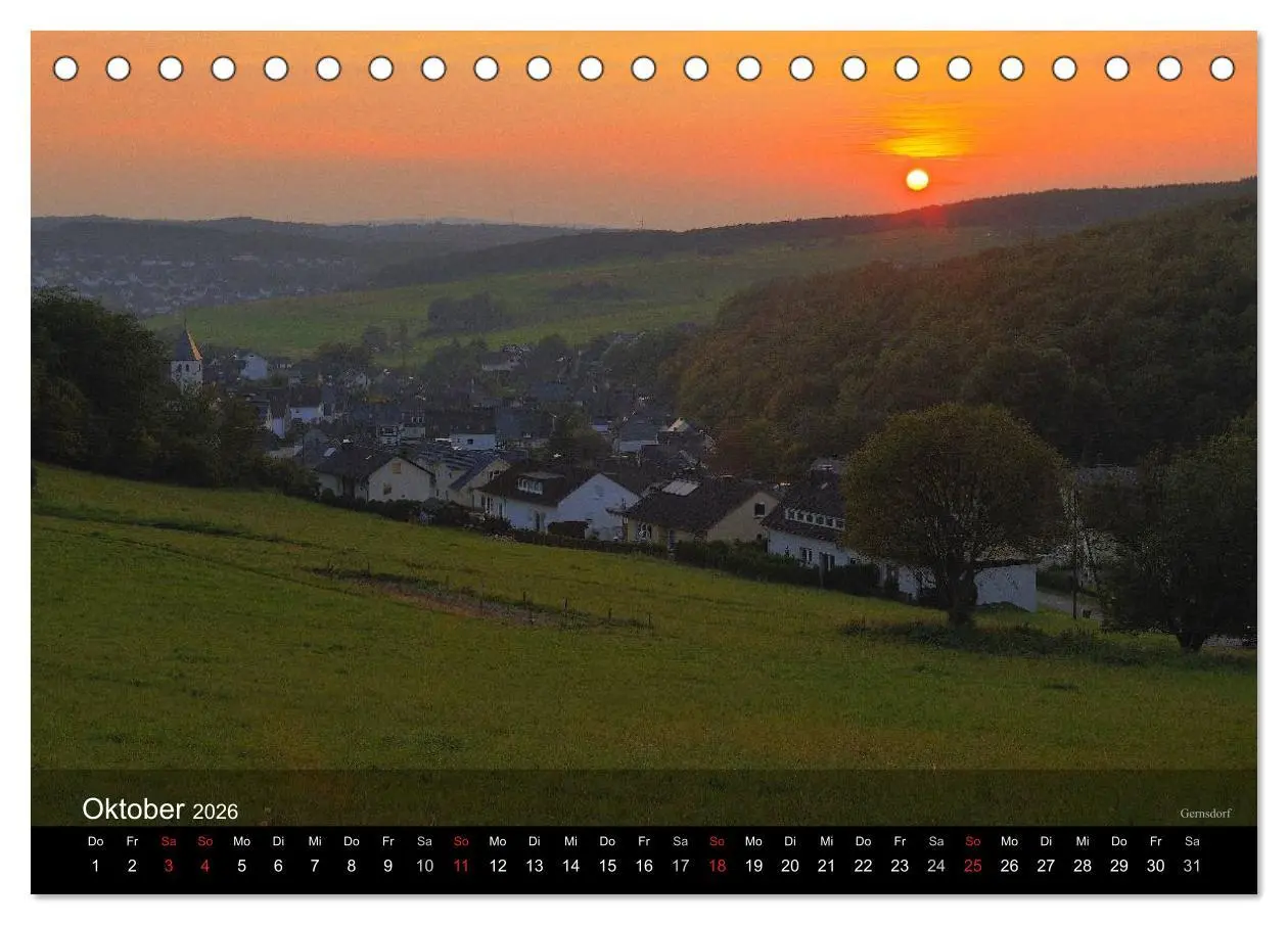 Bild: 9783516064995 | Kreis Siegen-Wittgenstein (Tischkalender 2026 DIN A5 quer),...