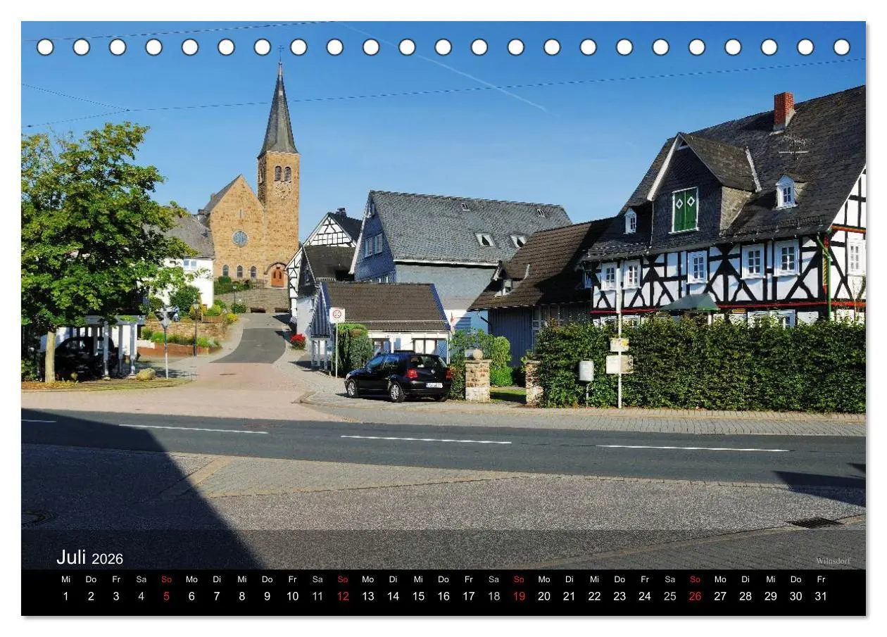 Bild: 9783516064995 | Kreis Siegen-Wittgenstein (Tischkalender 2026 DIN A5 quer),...