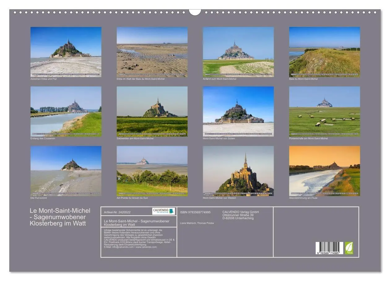 Bild: 9783569774995 | Le Mont-Saint-Michel - Sagenumwobener Klosterberg im Watt...