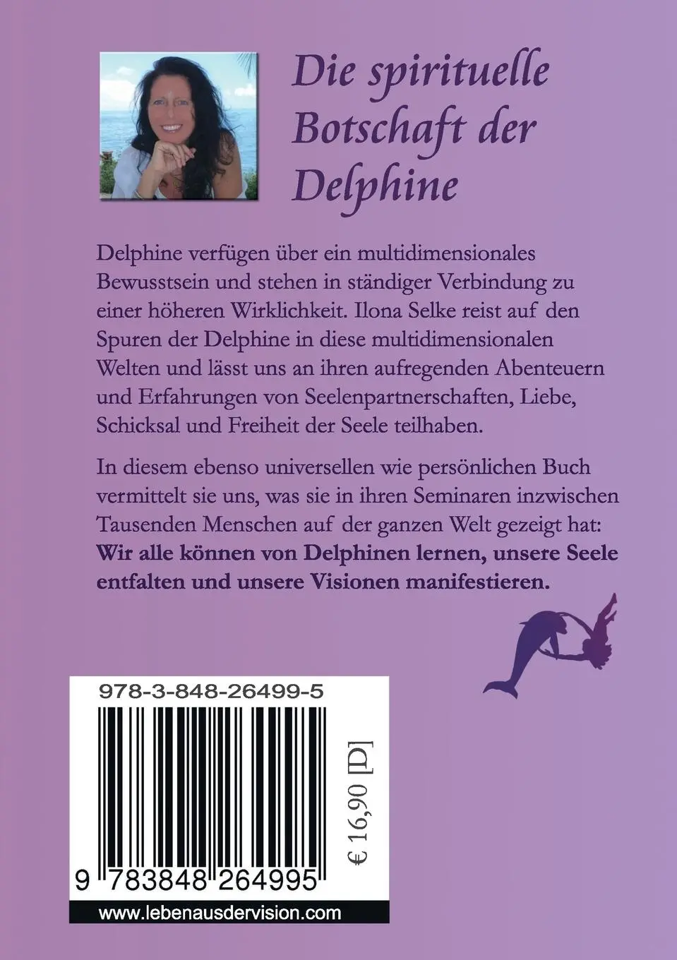 Rückseite: 9783848264995 | Frei wie ein Delphin | Liebe, Schicksal und die Freiheit der Seele