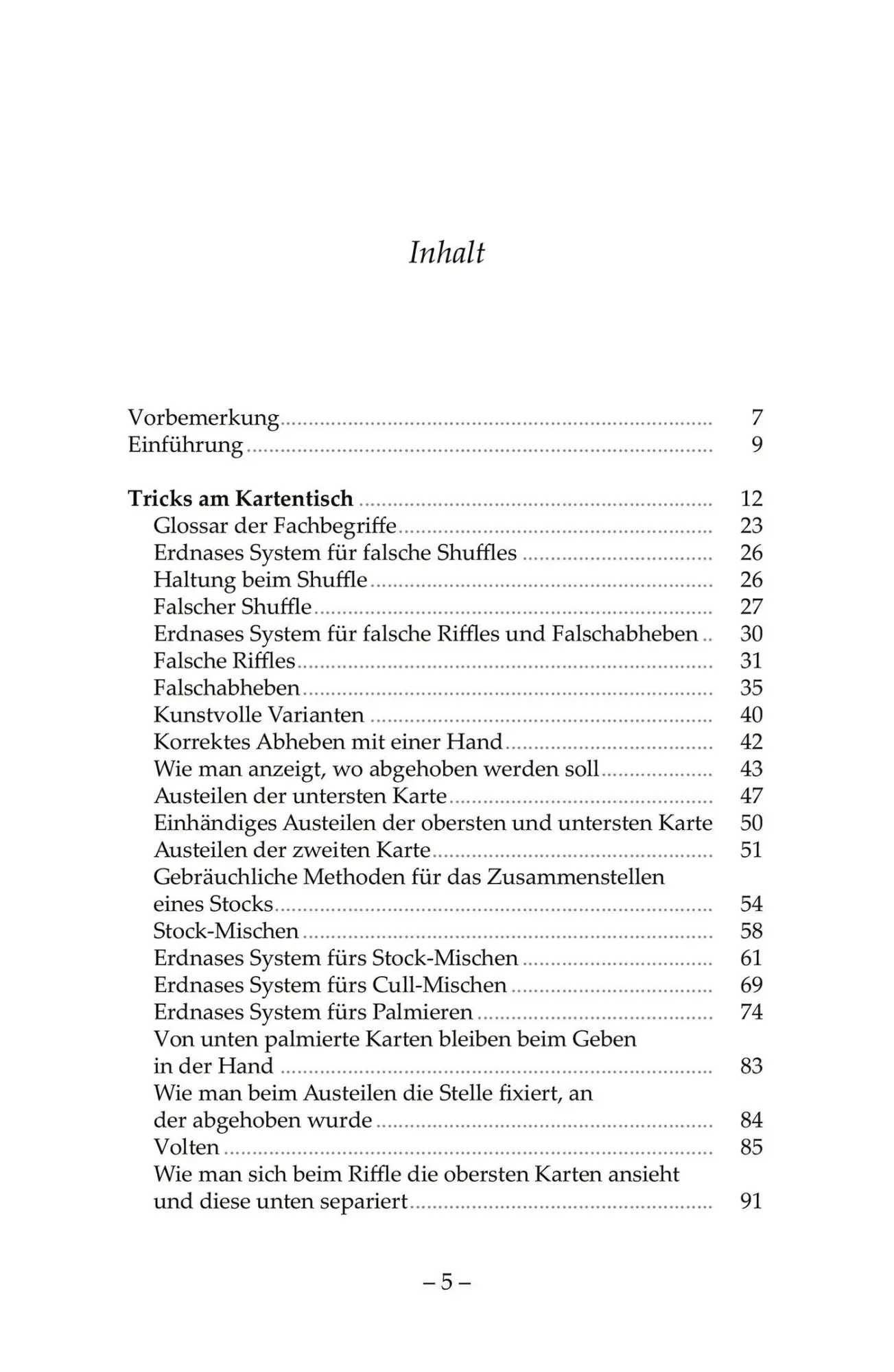Bild: 9783868204995 | Der Experte am Kartentisch | S. W. Erdnase | Buch | 181 S. | Deutsch