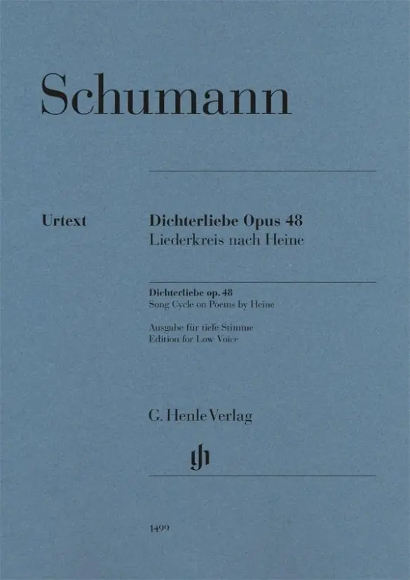 Cover: 9790201814995 | Schumann, Robert - Dichterliebe op. 48 (Tiefe Stimme) | Kazuko Ozawa