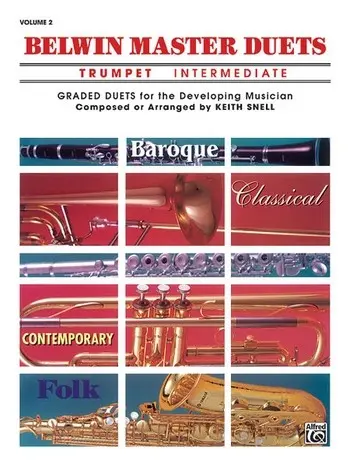 Cover: 9780769255095 | Belwin Master Duets (Trumpet), Intermediate Vol. 2 | Keith Snell