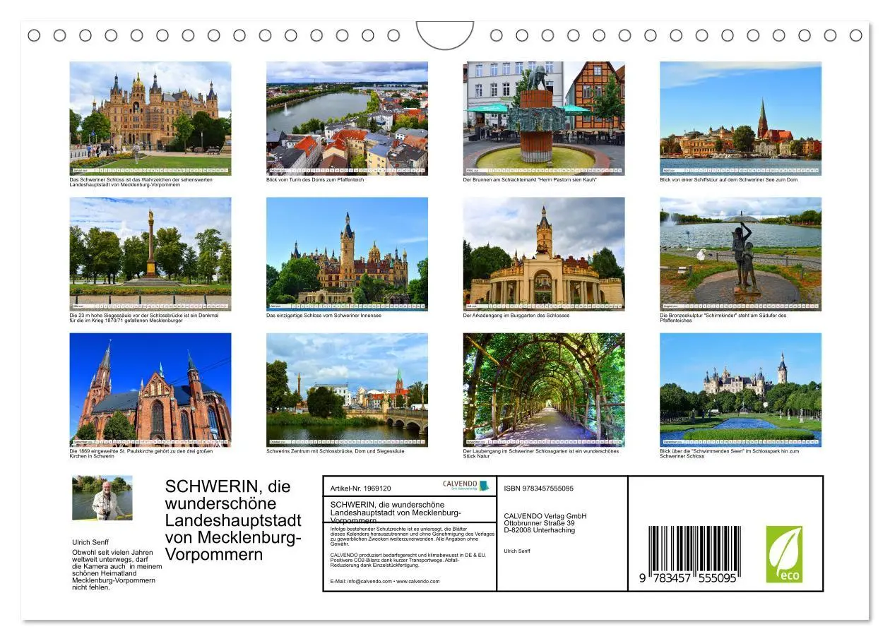 Bild: 9783457555095 | SCHWERIN, die wunderschöne Landeshauptstadt von...