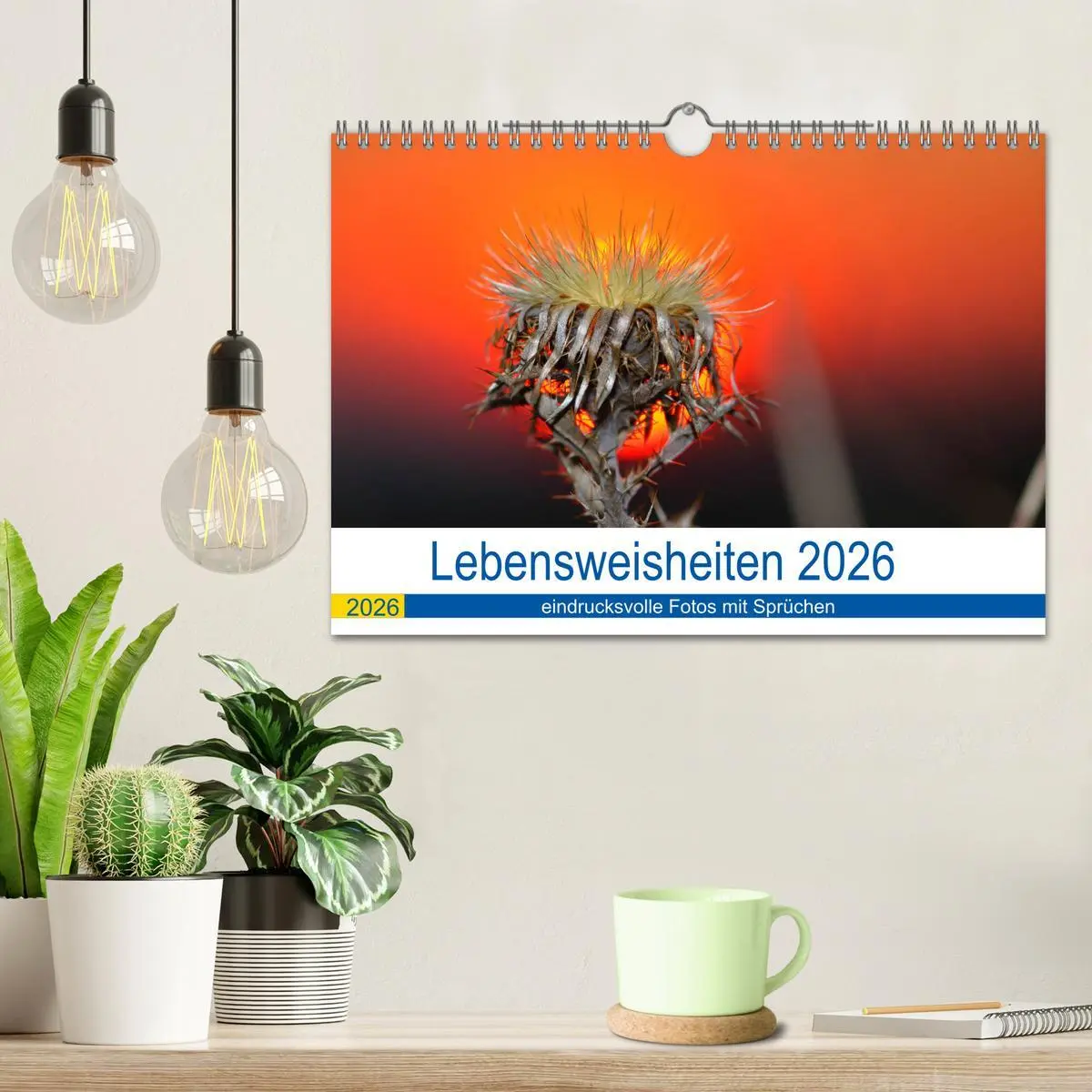 Bild: 9783457795095 | Lebensweisheiten 2026 (Wandkalender 2026 DIN A4 quer), CALVENDO...