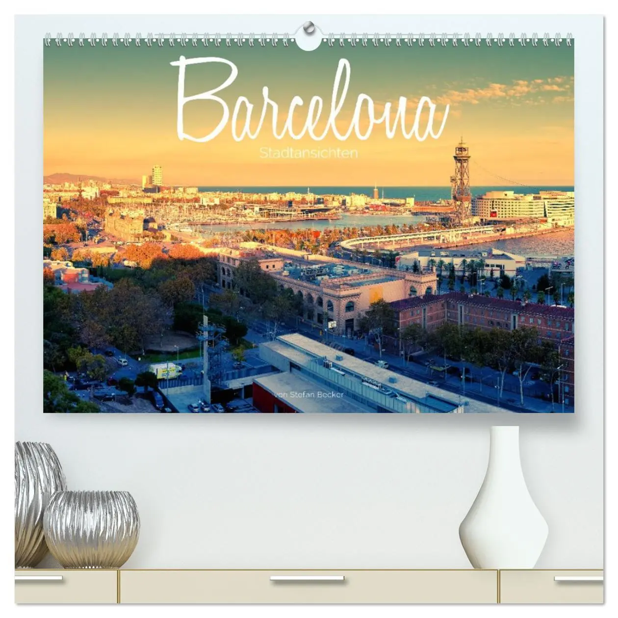 Cover: 9783516195095 | Barcelona - Stadtansichten (hochwertiger Premium Wandkalender 2026...