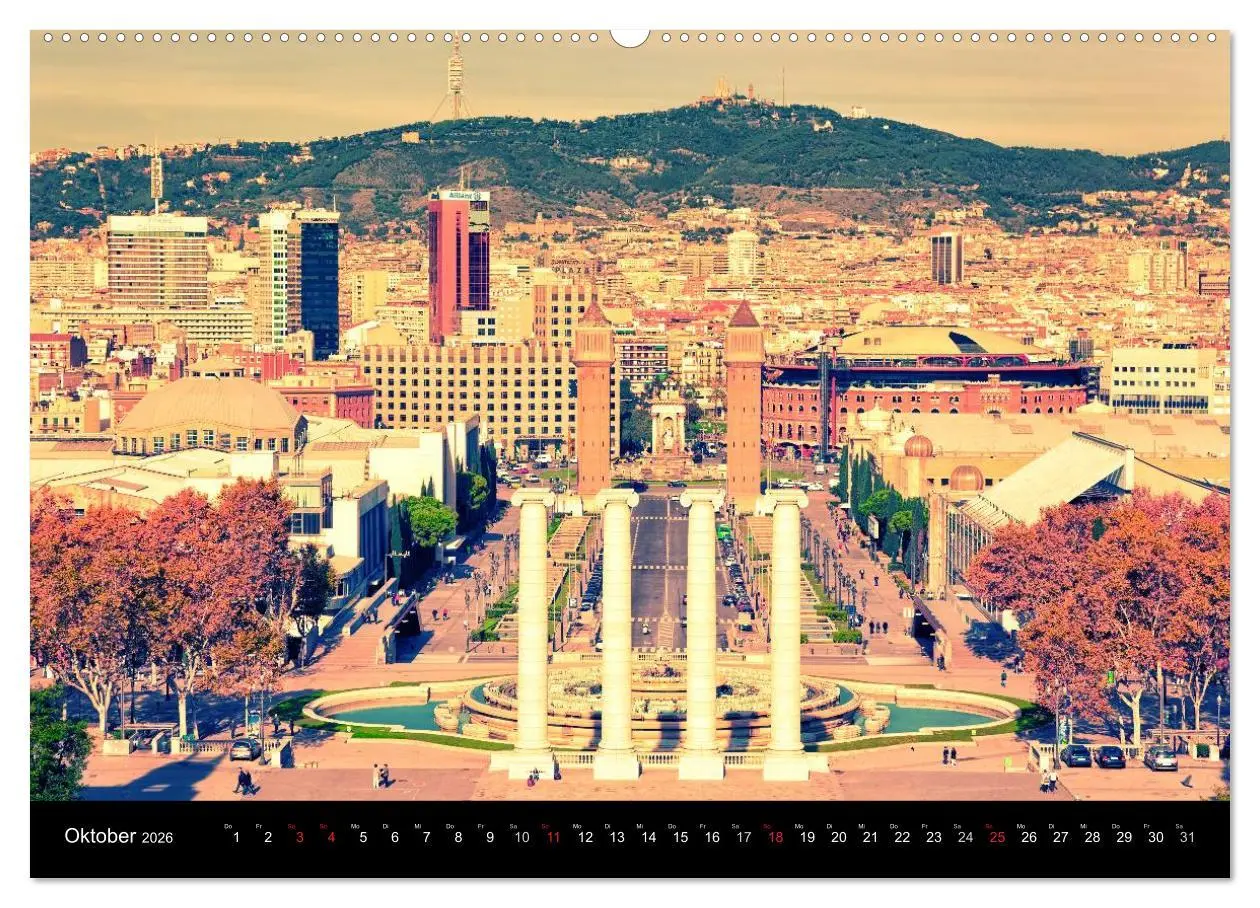 Bild: 9783516195095 | Barcelona - Stadtansichten (hochwertiger Premium Wandkalender 2026...