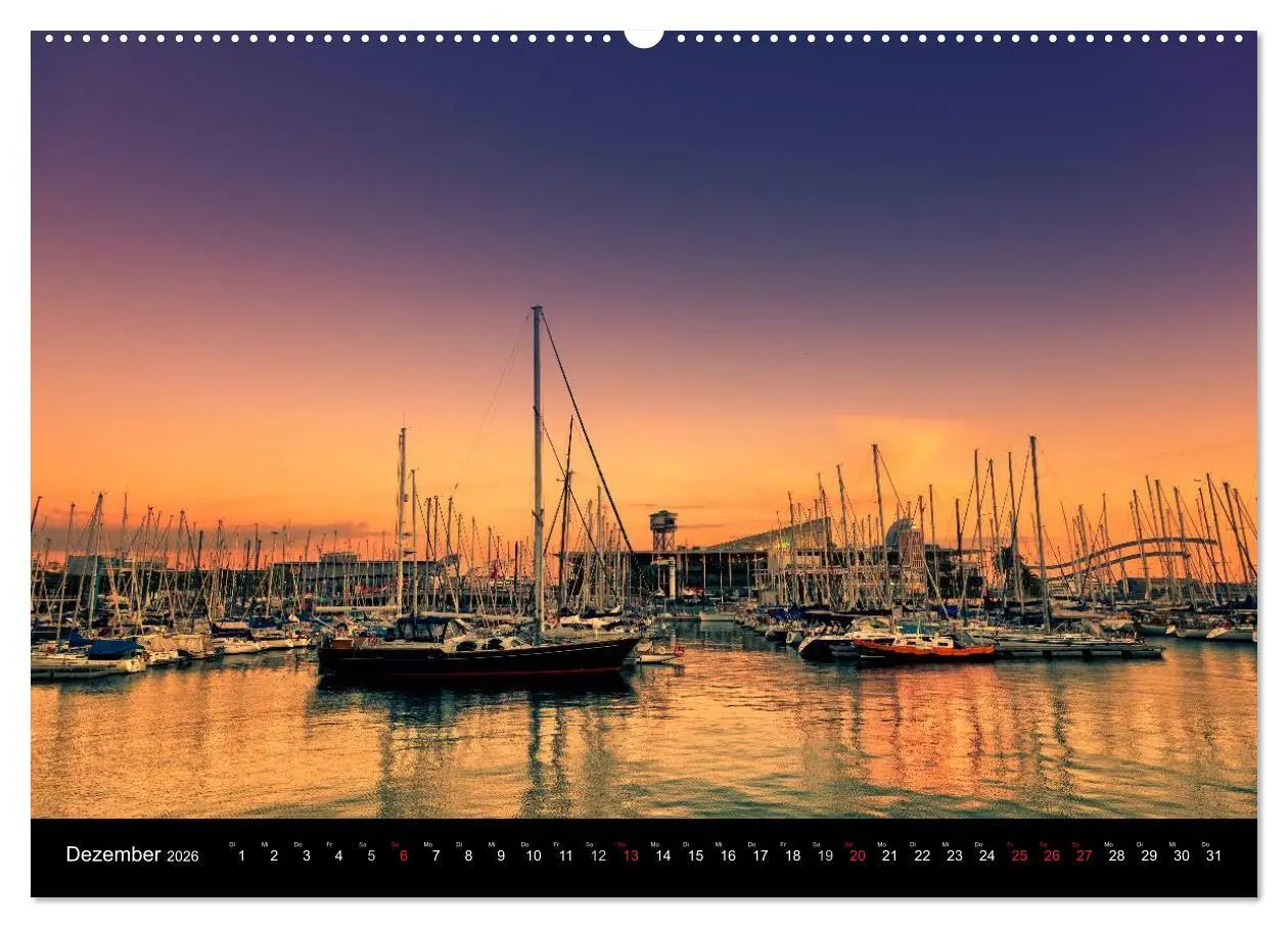 Bild: 9783516195095 | Barcelona - Stadtansichten (hochwertiger Premium Wandkalender 2026...