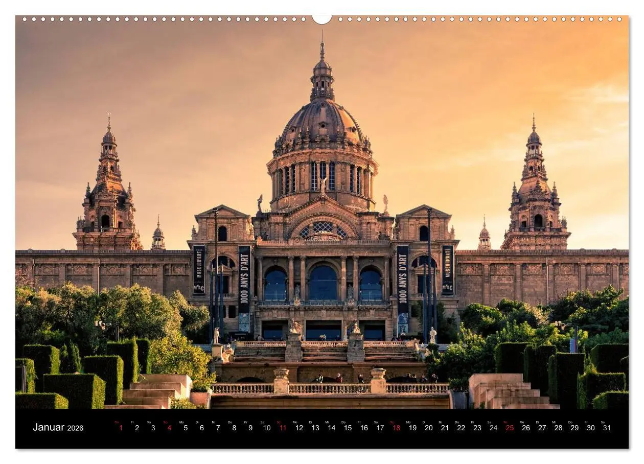 Bild: 9783516195095 | Barcelona - Stadtansichten (hochwertiger Premium Wandkalender 2026...