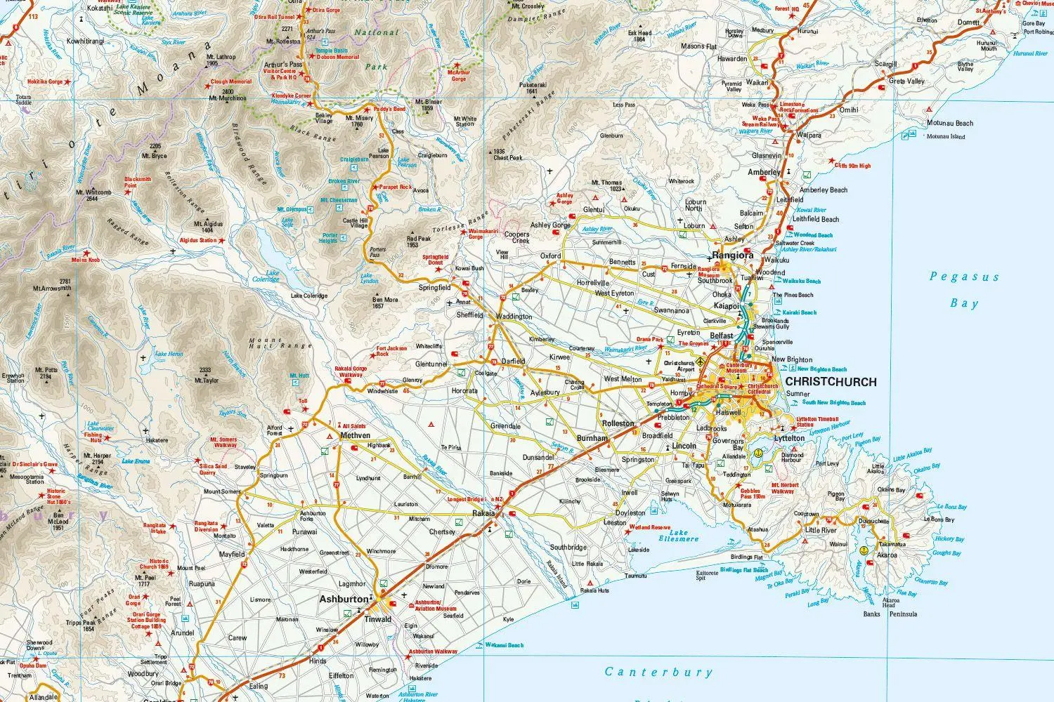 Bild: 9783831775095 | Reise Know-How Landkarte Neuseeland, Südinsel New Zealand South...