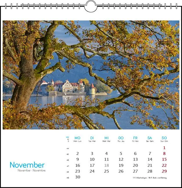 Bild: 9783861925095 | Bodensee 2026 | Postkarten-Tischkalender | Holger Spiering | Kalender