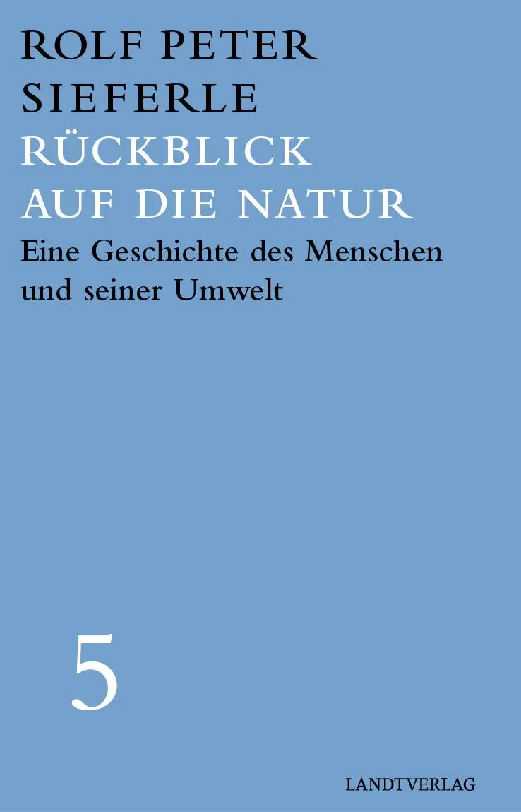 Cover: 9783948075095 | Rückblick auf die Natur | Rolf Peter Sieferle | Buch | Deutsch | 2020